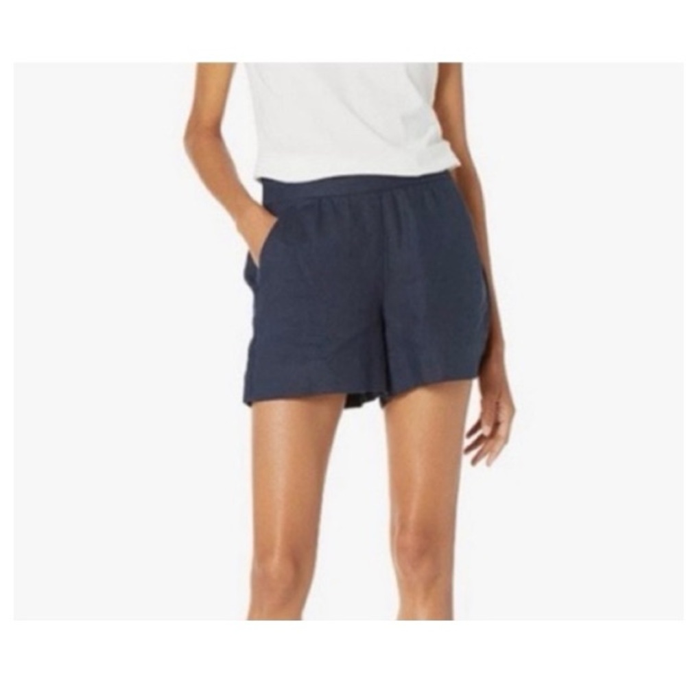 Daily Ritual Linen Pull‎ On Shorts